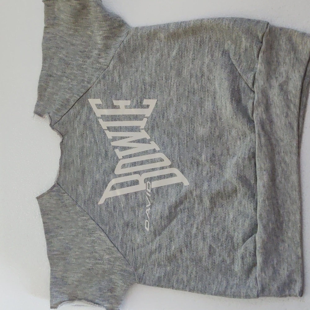 Vintage 1980's DAVID BOWIE sweatshirt kids size 6/8 unisex NWOT HALLOWEEN